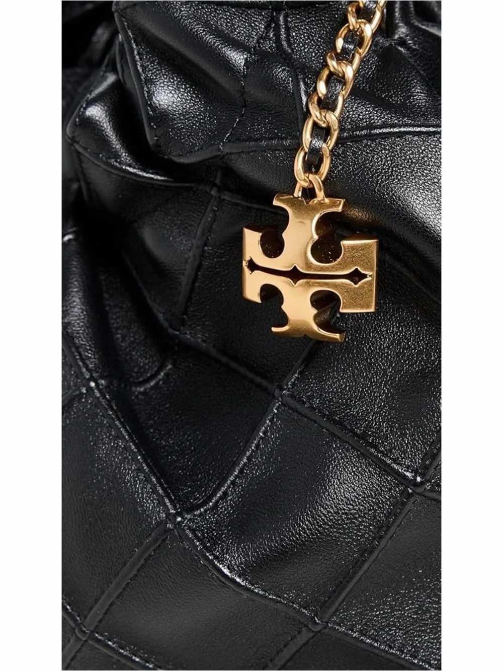 ✨ NWT Tory Burch Mini Fleming Soft Hobo Bag – Black ✨